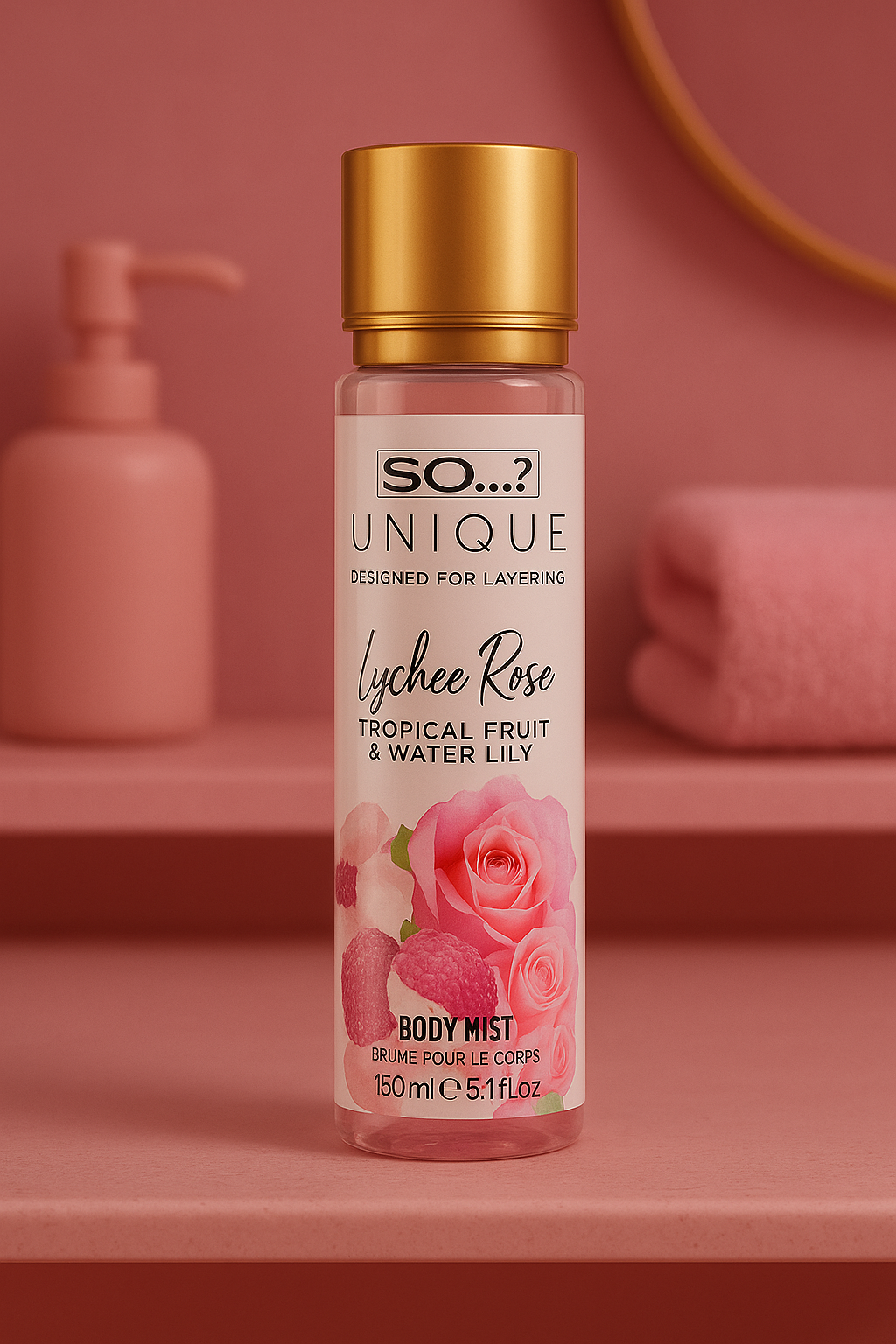 Brume 150ml Litchi - Rose