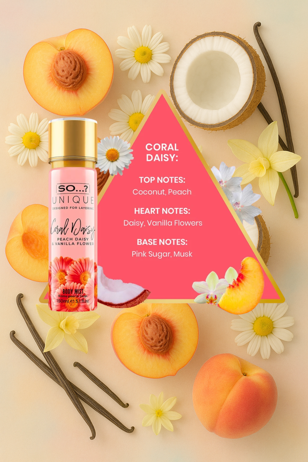 Brume 150ml Daisy Peach